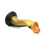 Golden Mamba Snake Silicone Dildo