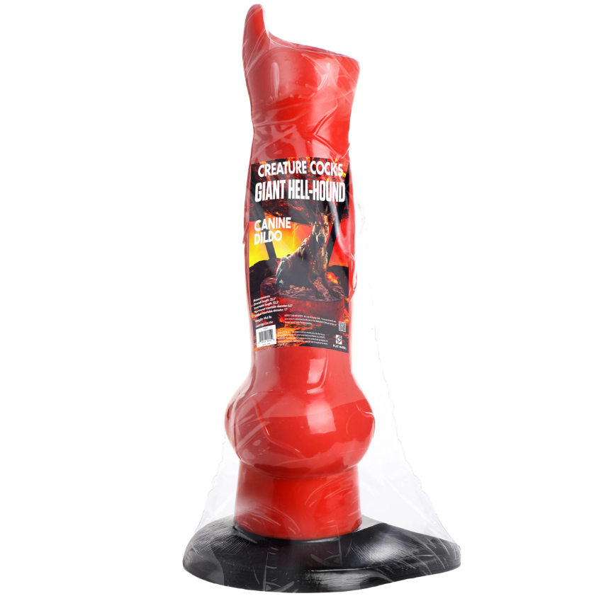 Hell-Hound Canine Penis GIANT 3' Dildo