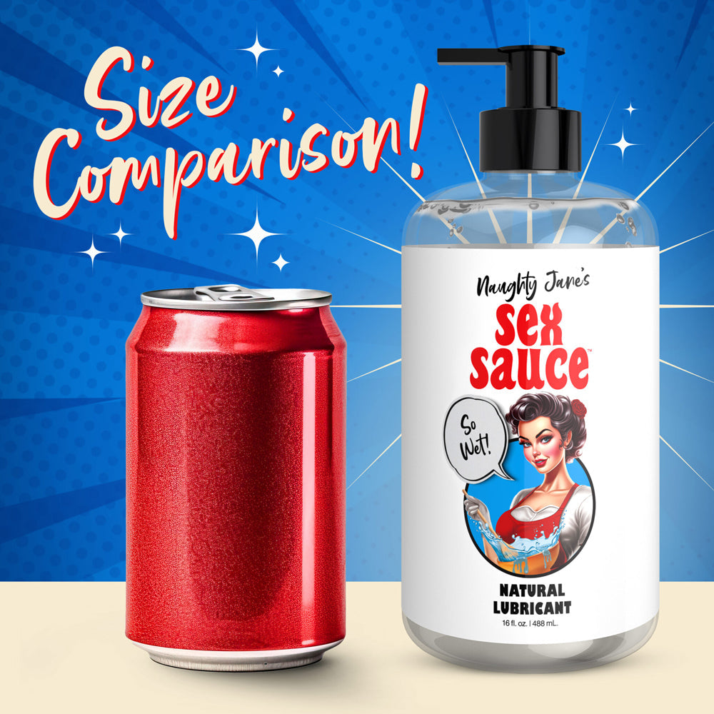 Naughty Janes Sex Sauce Natural Lube 16oz