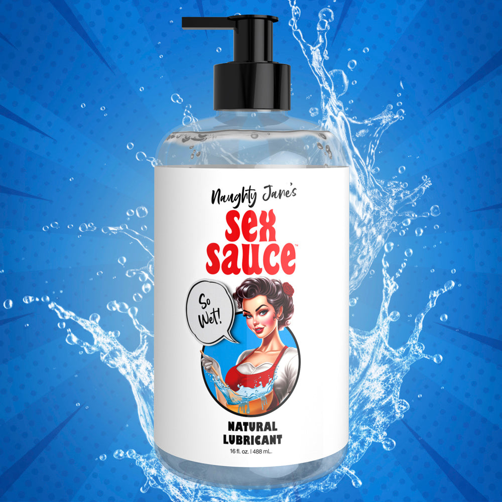 Naughty Janes Sex Sauce Natural Lube 16oz