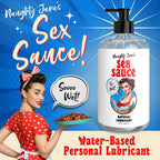 Naughty Janes Sex Sauce Natural Lube 16oz