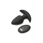 Rotating & Vibrating Silicone Plug w R/C