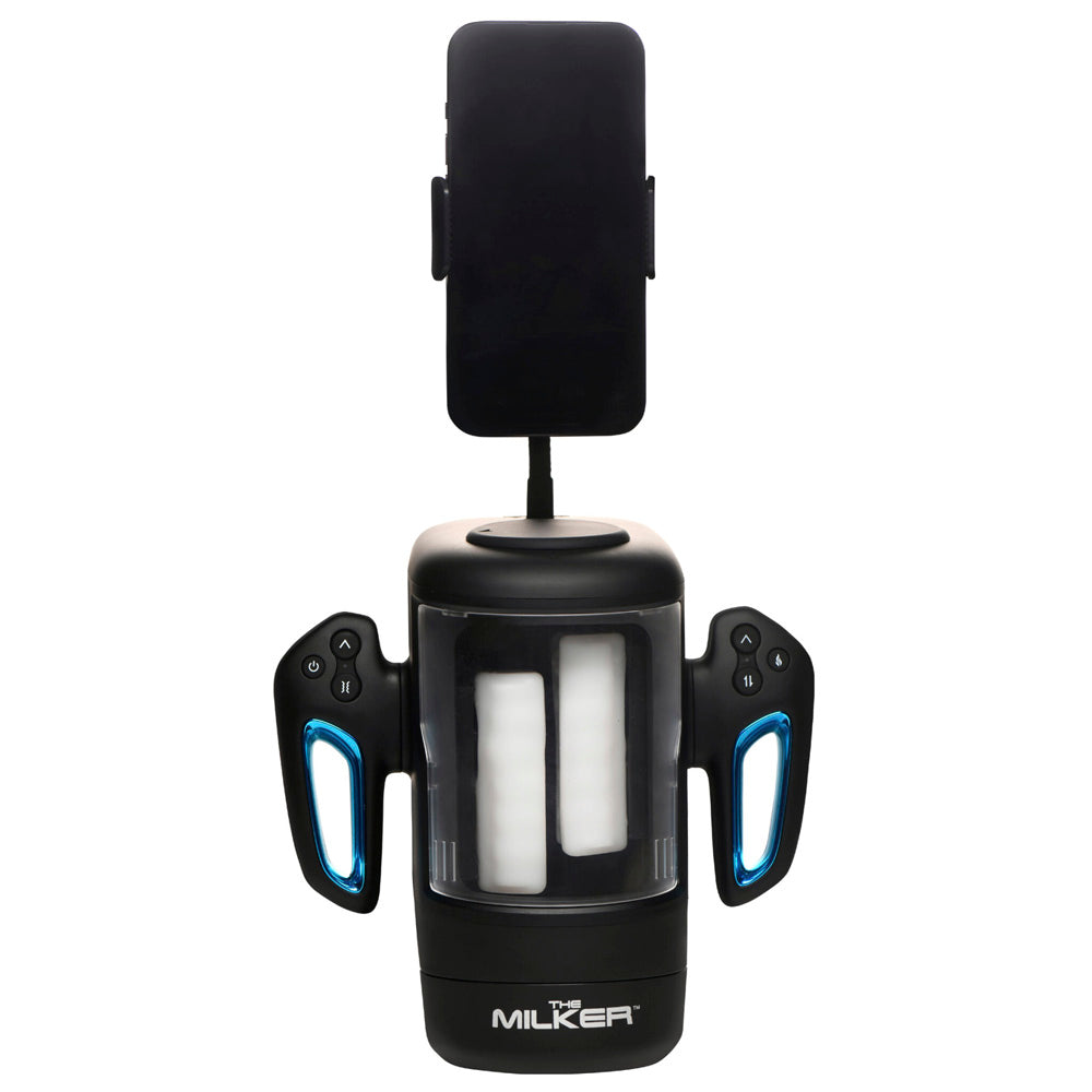 Cyber Milker Stroking & Vibrating Masturbator