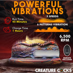 Hell's Angel Vibrating Silicone Grinder