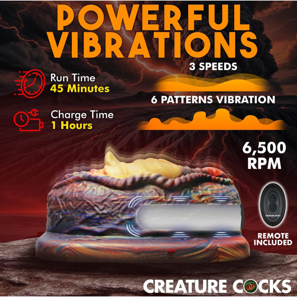 Hell's Angel Vibrating Silicone Grinder