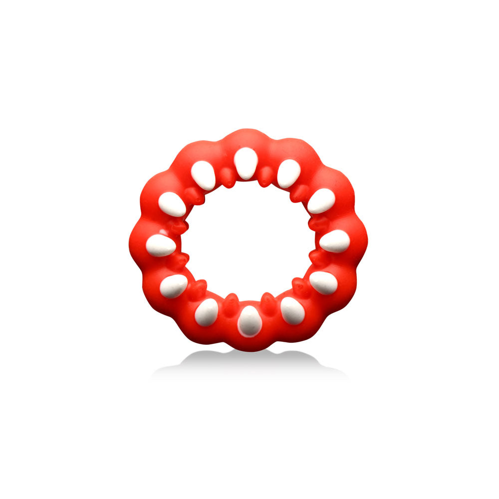 Fangs Silicone Cock Ring