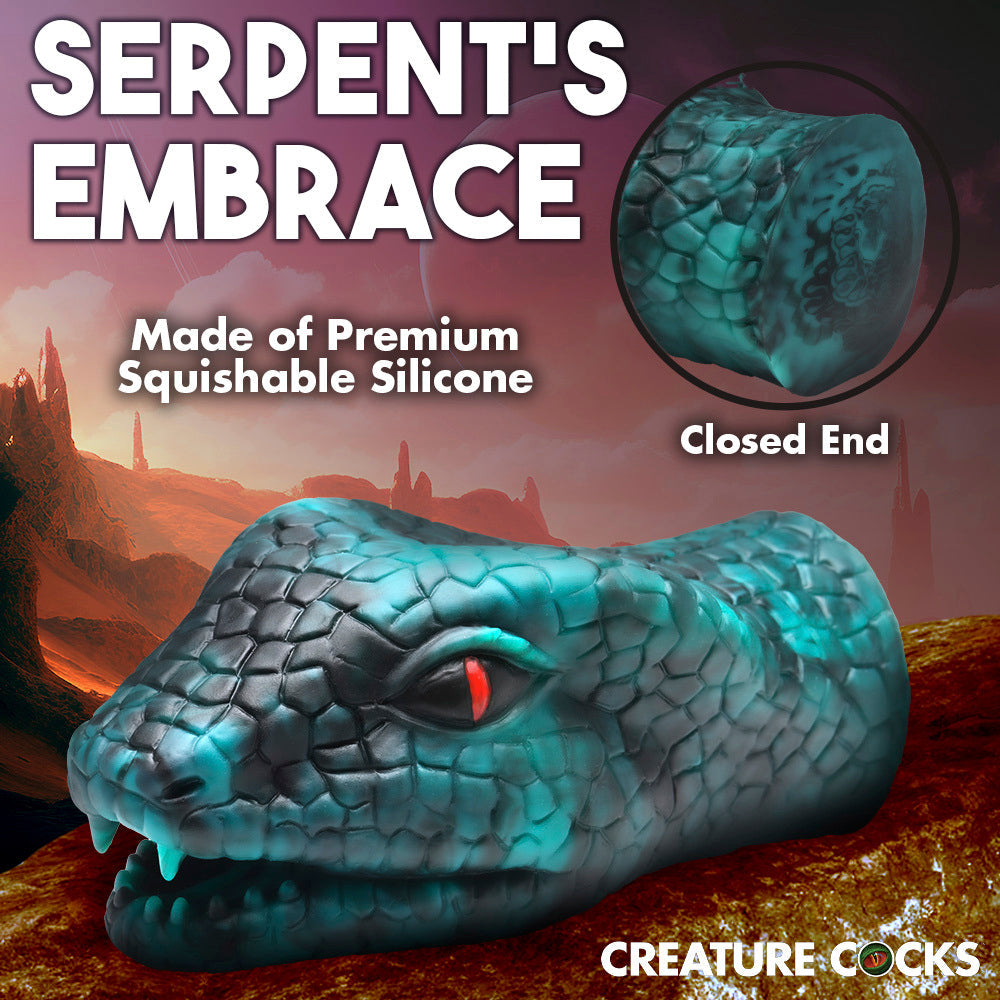 Serpentine Stroker Silicone - Green