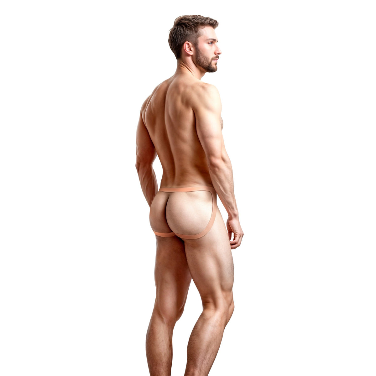 Pussy Strap Silicone Vagina Jockstrap
