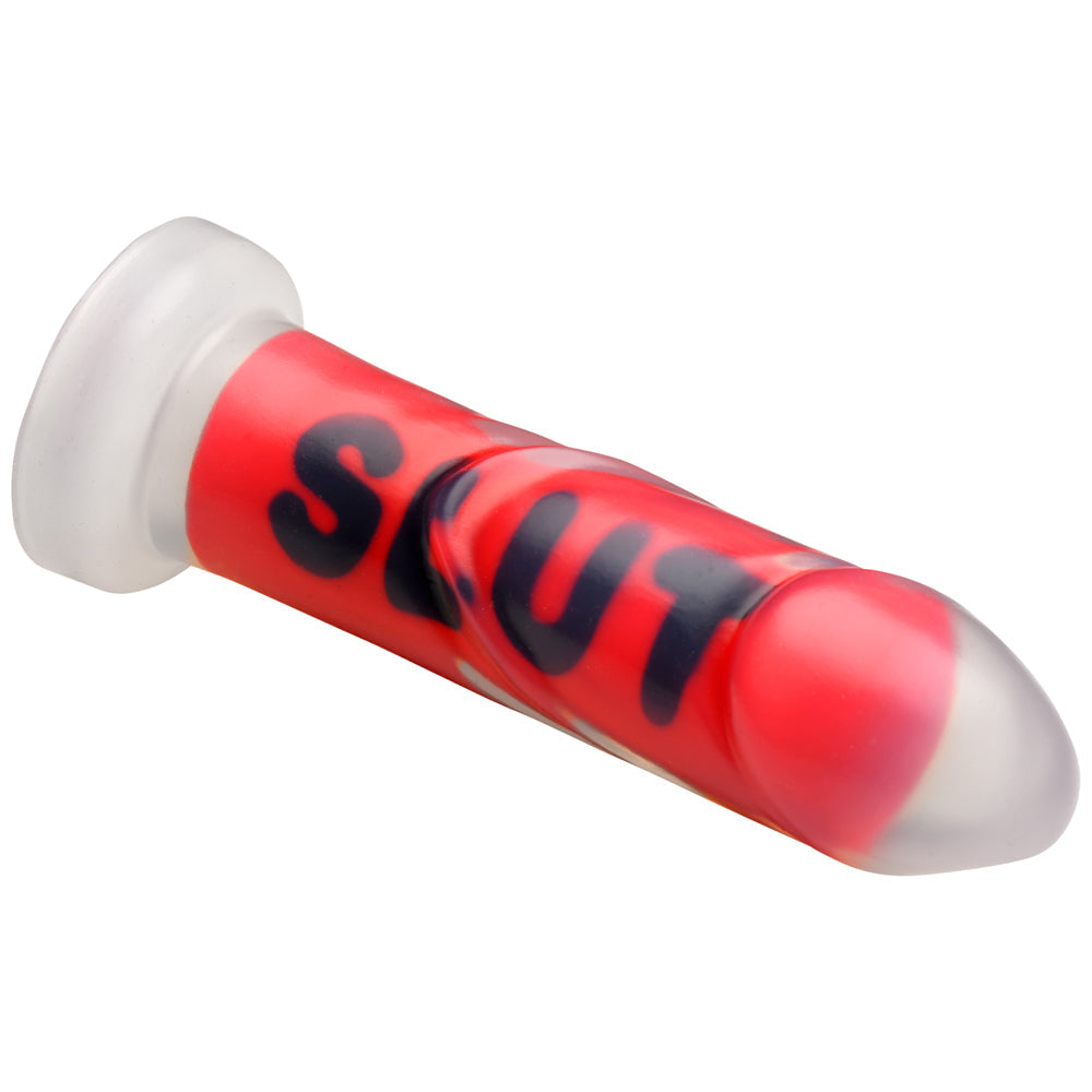 SLUT Silicone Dildo