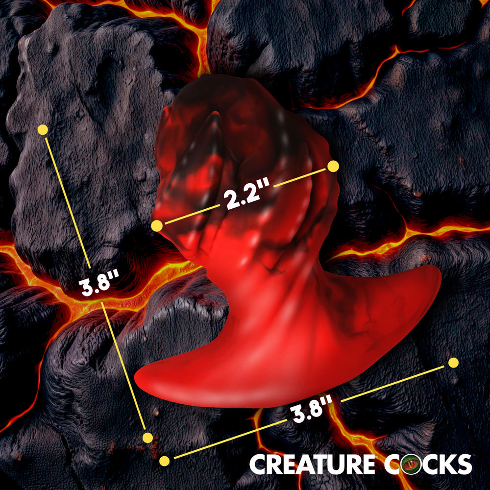 Dragonspawn Silicone Butt Plug - Med