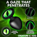 Creature Eye Green Eye Silicone Butt Plug - Small