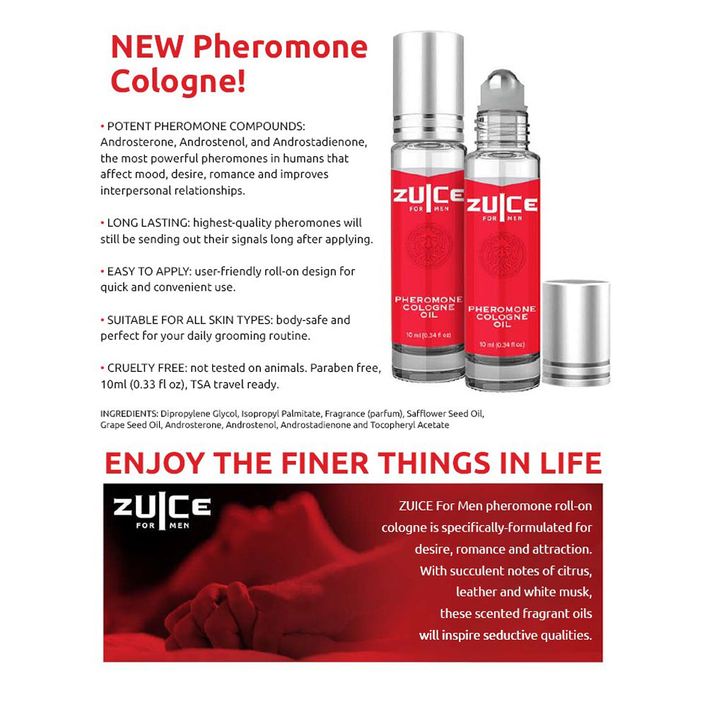 Zuice for Men Pheromone Oil Roll-On