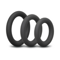 b-Vibe Snug Ring Swole Snug Fit Thick Silicone C-Ring - 3 Pack