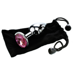 Adam & Eve Pink Gem Anal Plug Small