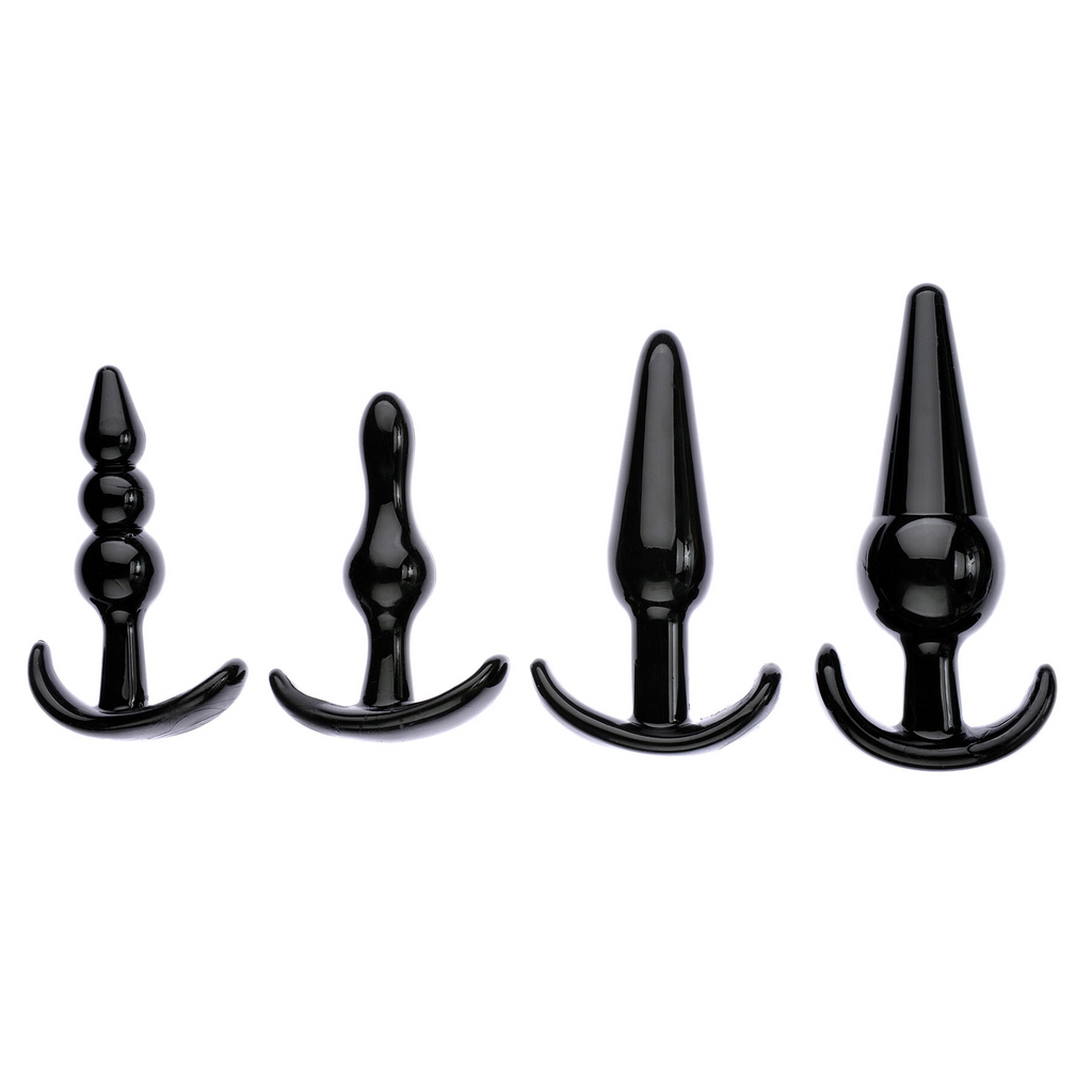 Adam & Eve 4-Piece Anal Plug Kit (Bag)