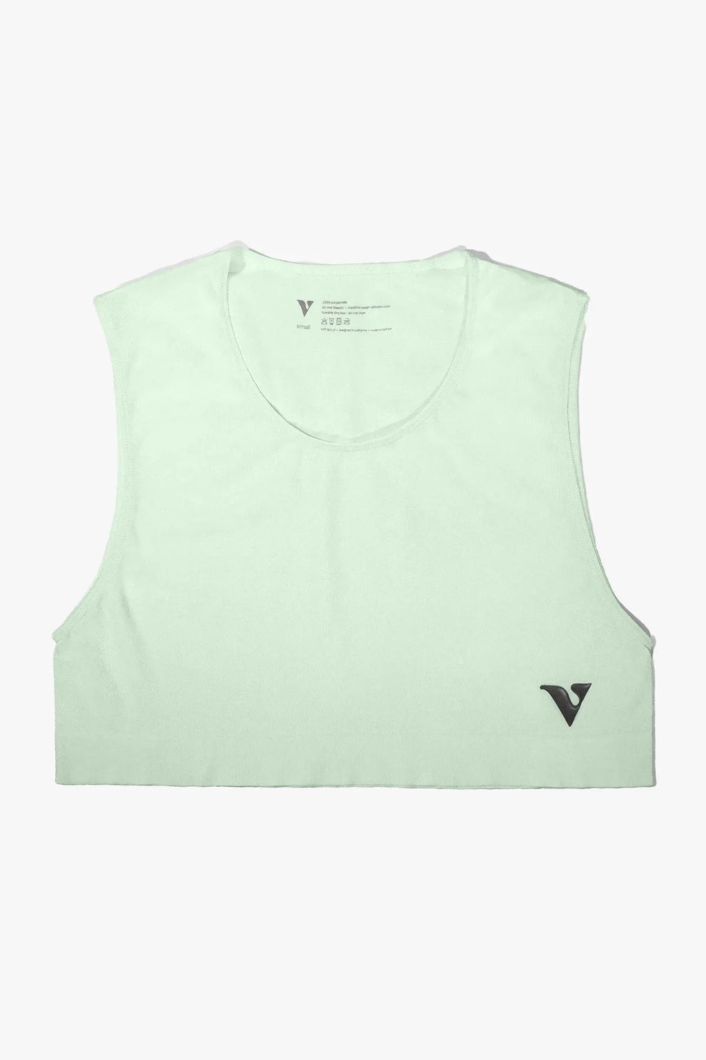 Unisex Medium - Mini Crop Top Sheer - Mint