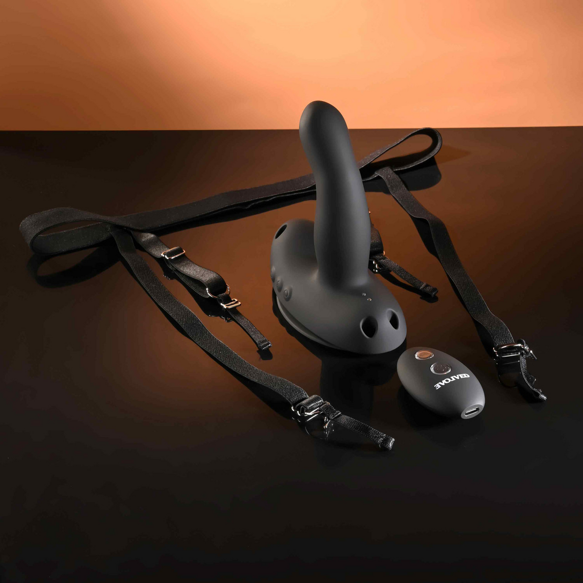 Evolved Come Closer - harness with RC vibrating