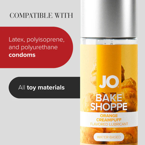 JO Bake Shoppe Orange Creampuff Lubricant 2 fl oz (60 mL)