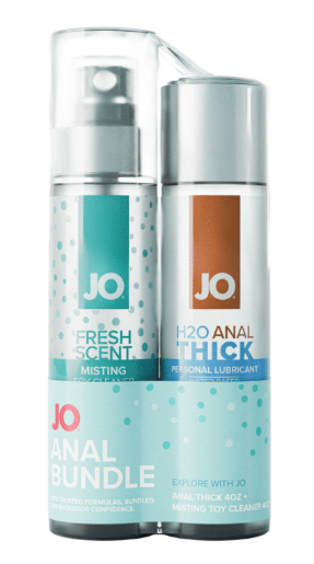 JO Limited Edition Bundle - Anal Thick 4oz + Misting Toy Cleaner 4oz