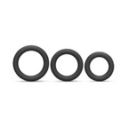 b-Vibe Snug Ring Swole Snug Fit Thick Silicone C-Ring - 3 Pack
