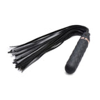 Vibra-Lasher 9X Vibrating Silicone Dildo Flogger