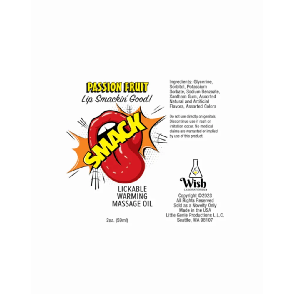 Warming & Lickable Massage Oil PassionFr