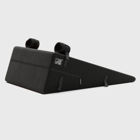 Black Label Ramp Sex with Cuffs, Décor Velvet, Black