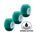 Masturbator Egg 3er Set (Bubble) Violet
