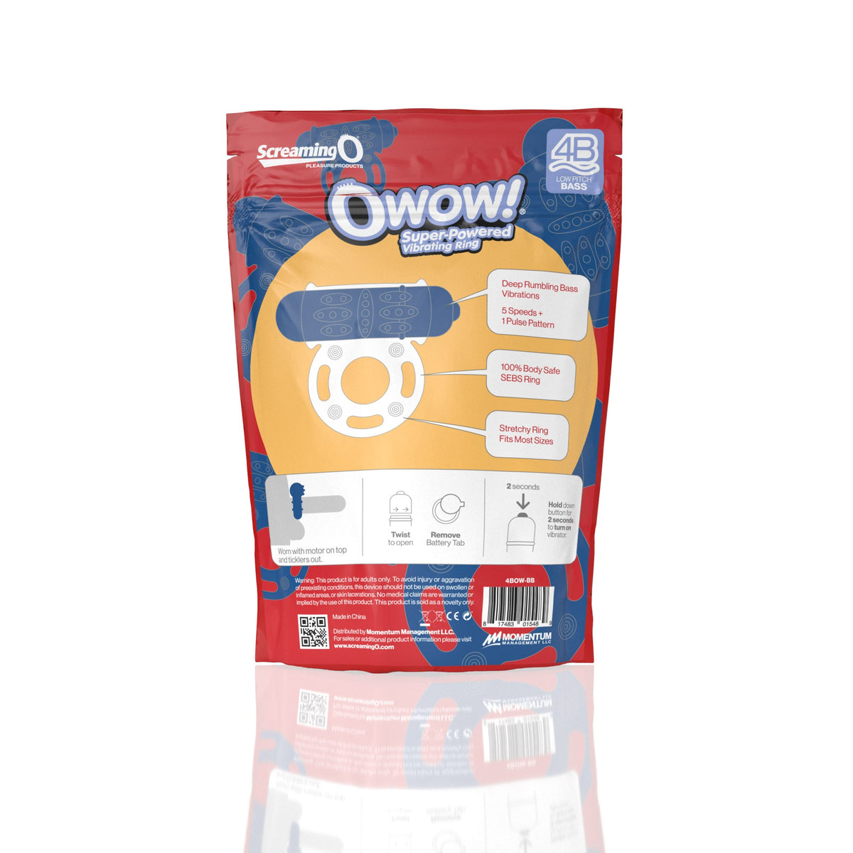 Screaming O 4B OWow - Blueberry