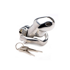 Rikers Stainless Lockng Chastity Cage