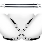 Labia Spreader Straps w Clamps