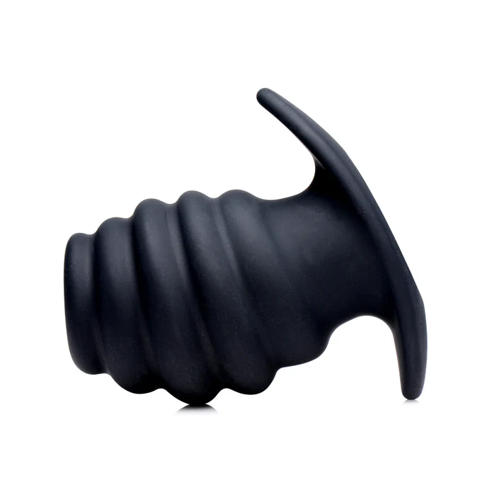 Hive Ass Tunnel Ribbed Hollow Plug - Med