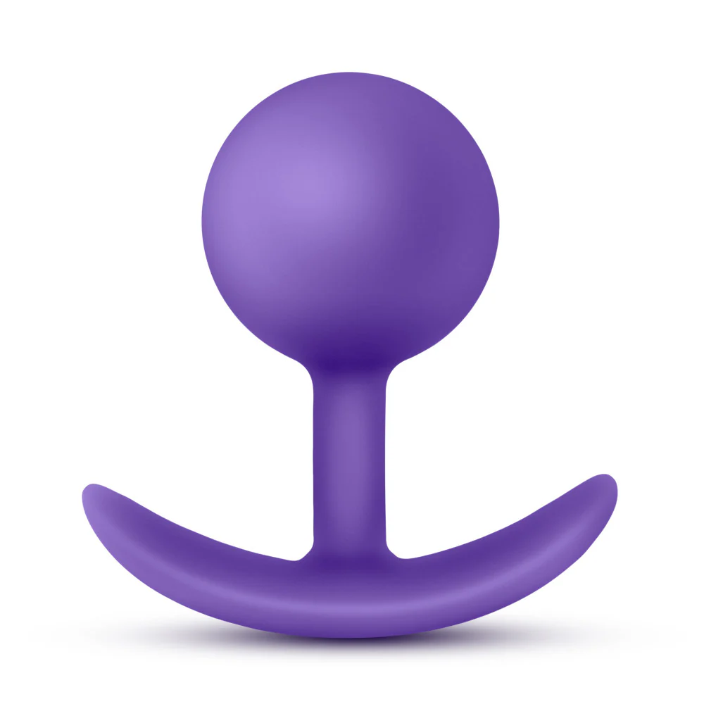 Luxe - Wearable Vibra Plug - Purple