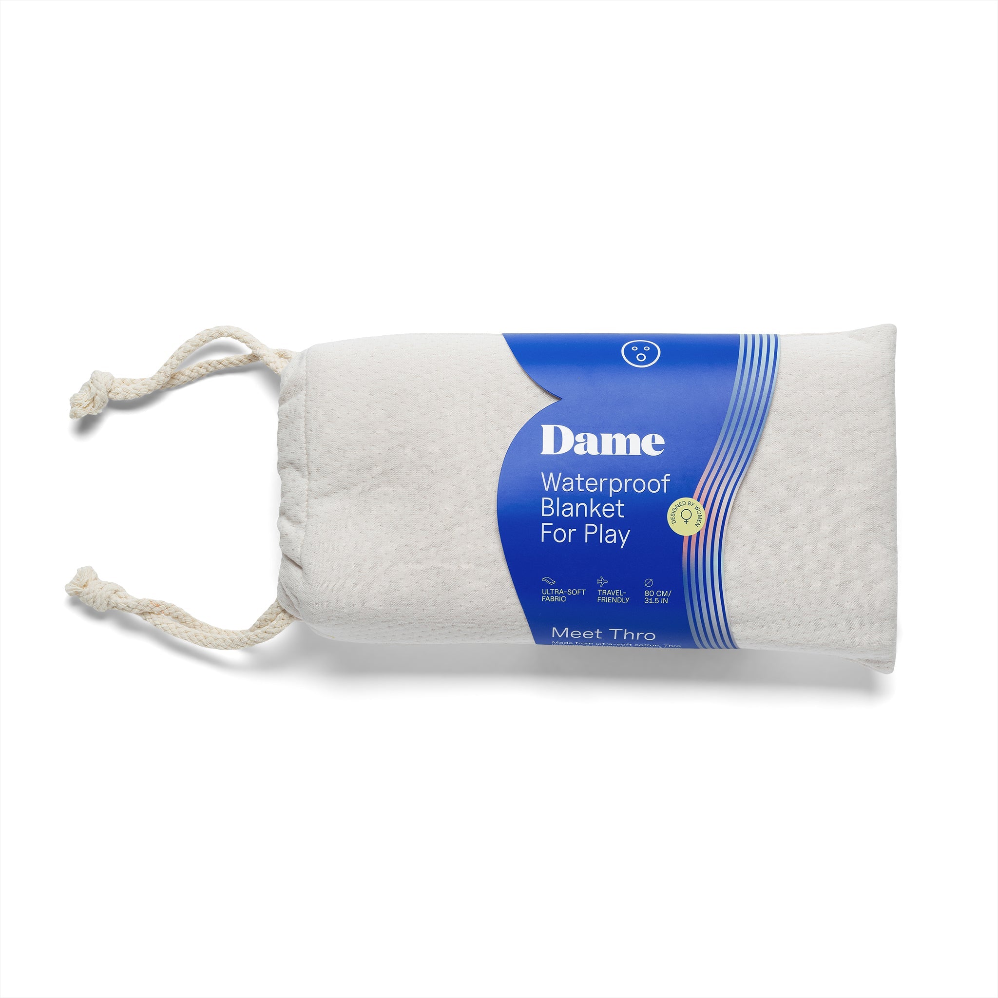Throw - Oat with Bag