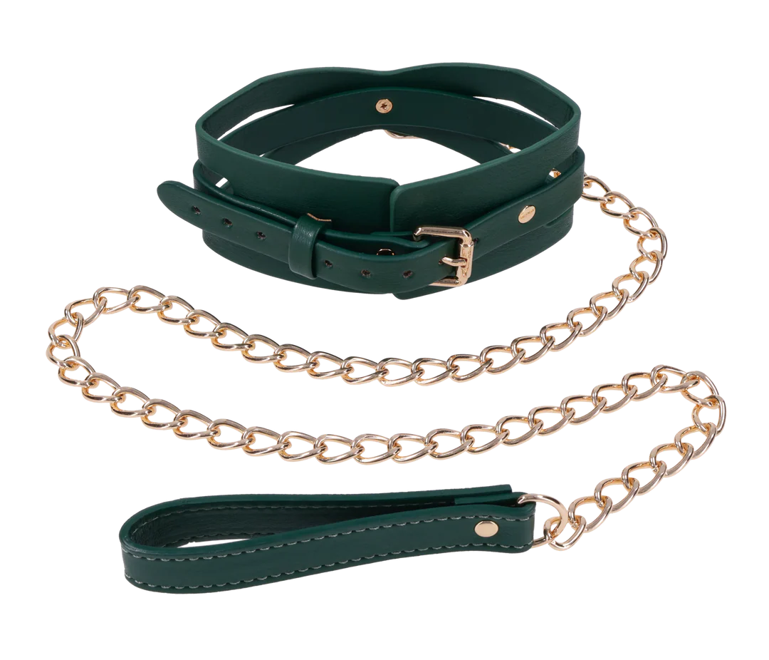 Indica Cutout Collar and Leash