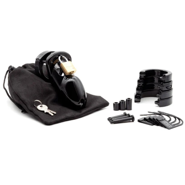 CB-3000 Cock Cage Kit - Black