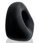 FIT BULGE hung-style cockring BLACK FOG