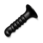 b-Vibe Krush Curved & Ribbed Dildo with Suction Cup - 9.5"