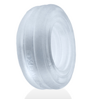ROTO grooved gripper-ribbed cockring CLEAR STEAM