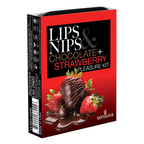 LIPS & NIPS Pleasure Kit Chocolate Nip Zip + Limited Edition Chocolate Strawberry XBalm+50 ways to Kiss Guide