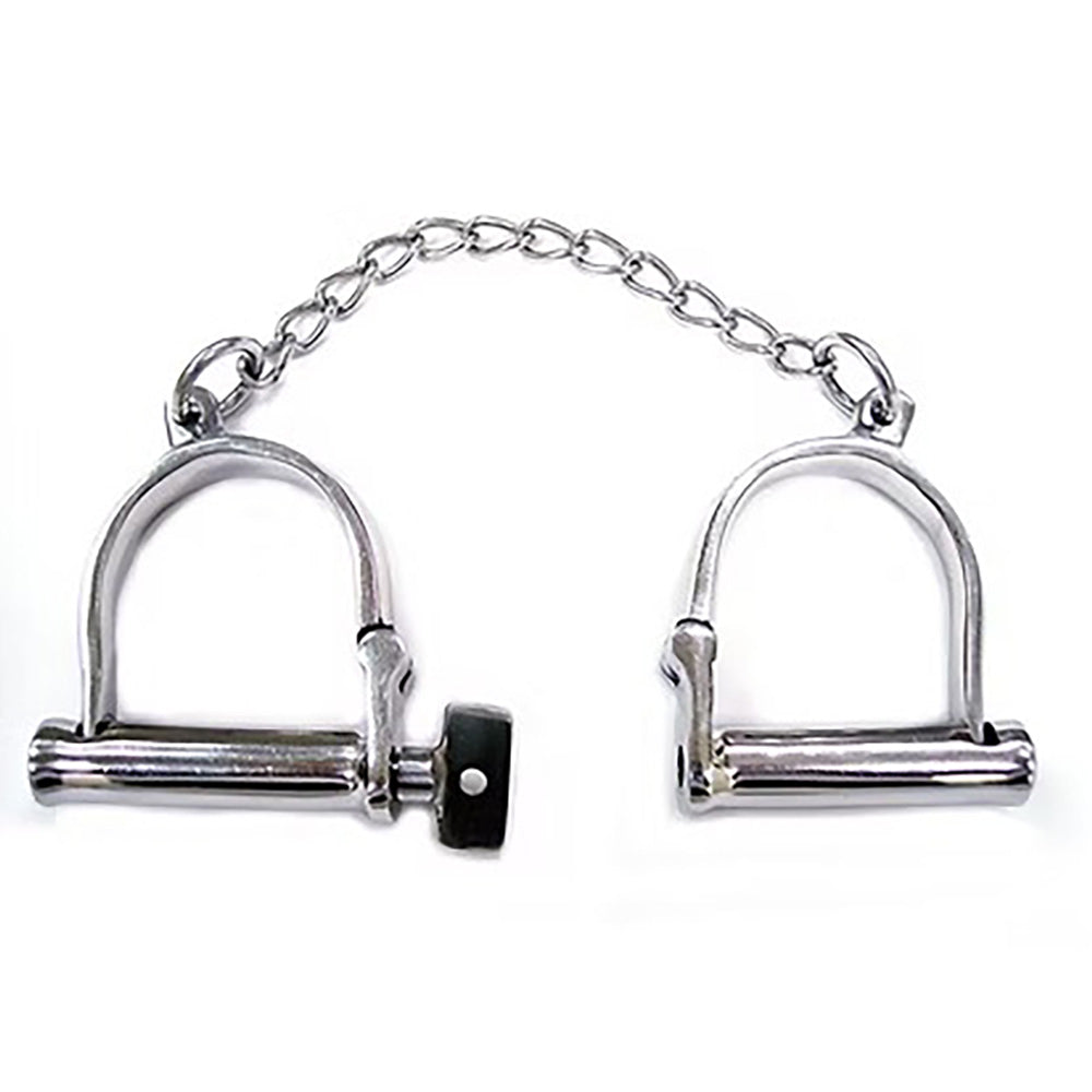 Stainless Steel Wrist Shackles In Case