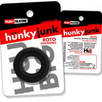 ROTO grooved gripper-ribbed cockring BLACK FOG