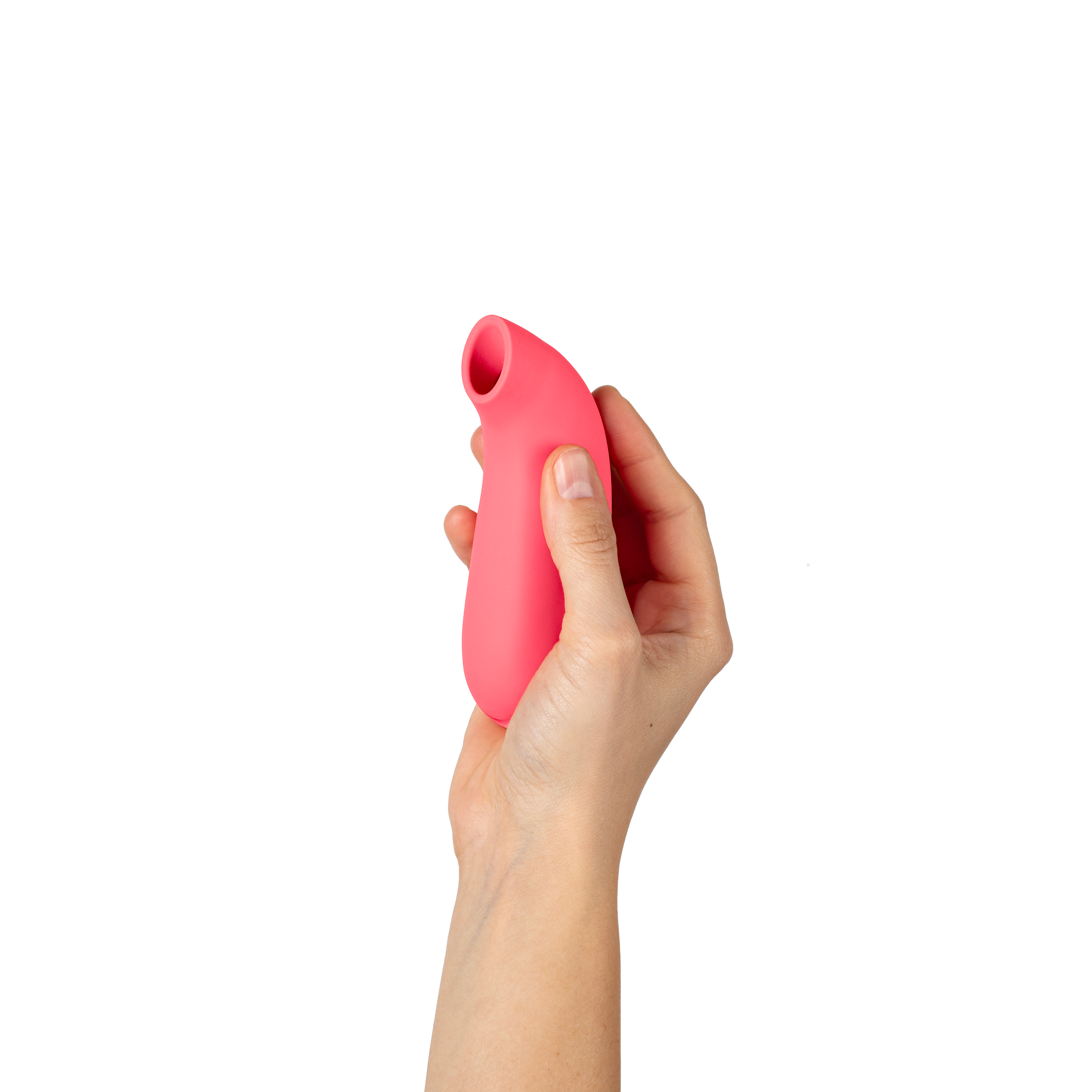 Dame Aer Air Pulsing Suction Toy - Coral