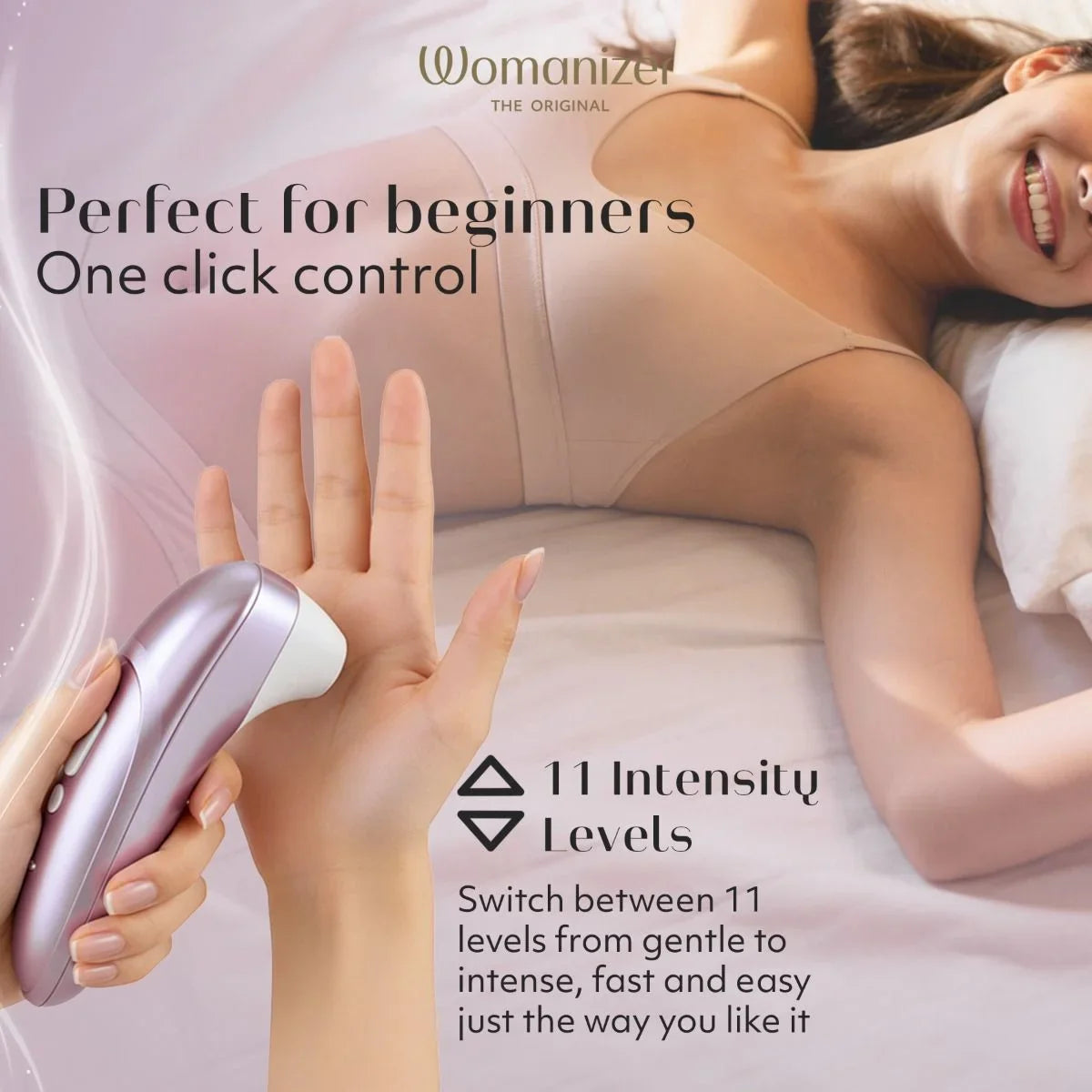 Womanizer Pro Clitoral Stimulator - Lilac