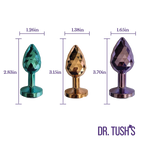 Dragon Pearls – Progressive Metal Anal Plug Set (Small • Medium • Large)