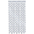 Glitterati Penis Metallic Foil Curtain 2pc - Silver