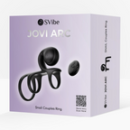 SVibe Snail JOVI Arc Couples Ring, noir haze