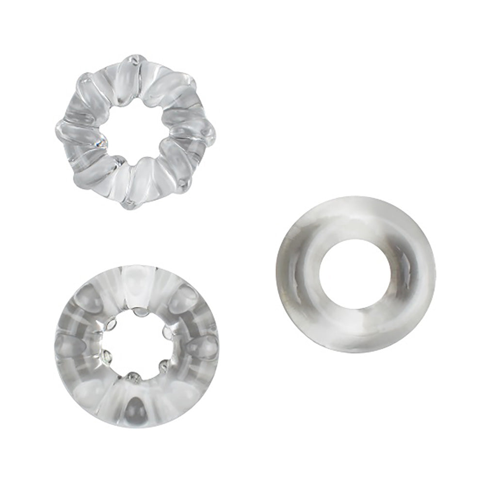 Adore U Höm - Medium Cockring Set - Clear