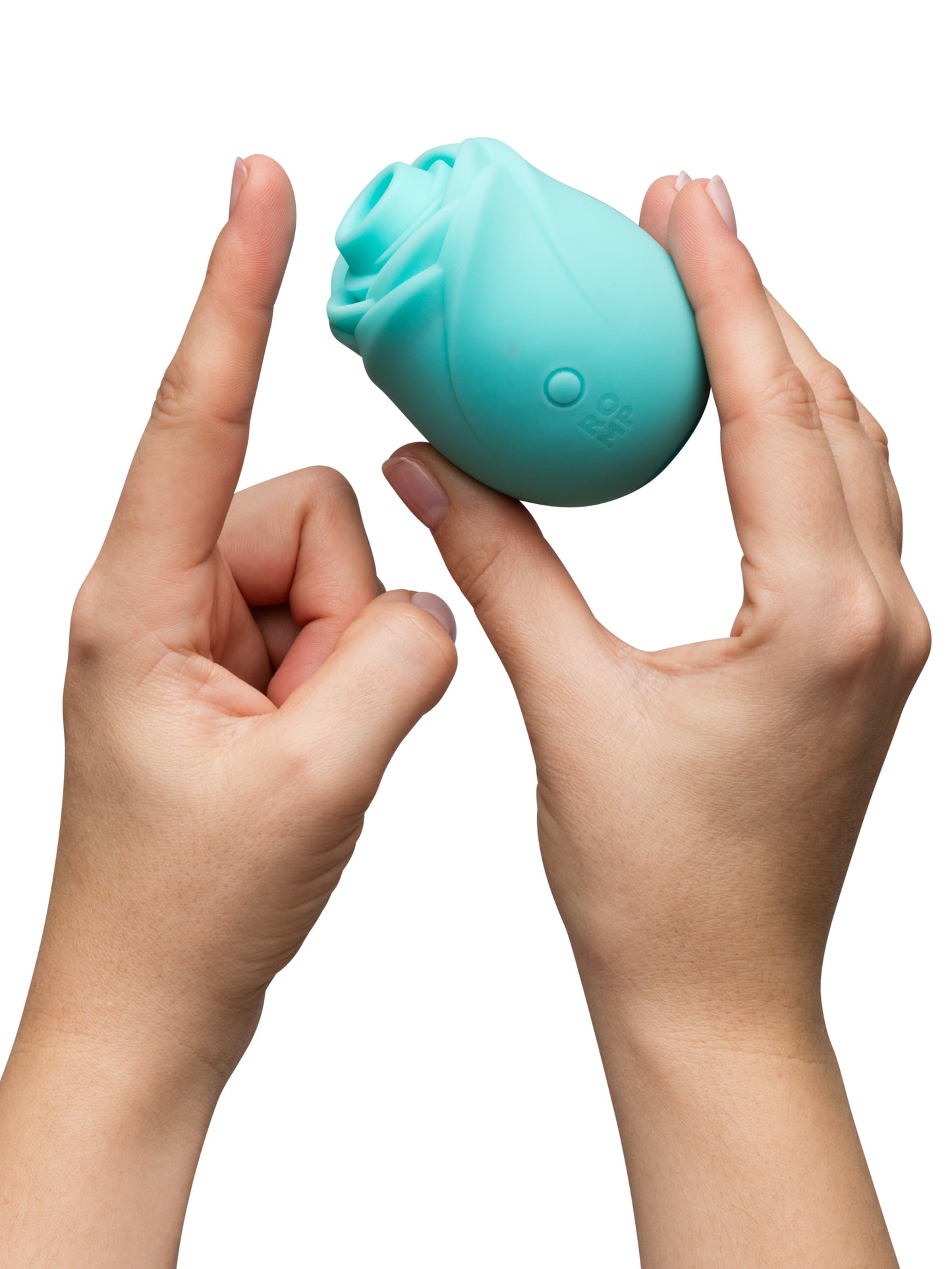 ROMP Rose Glow Clitoral Stimulator (Glow-in-the-Dark Silicone)