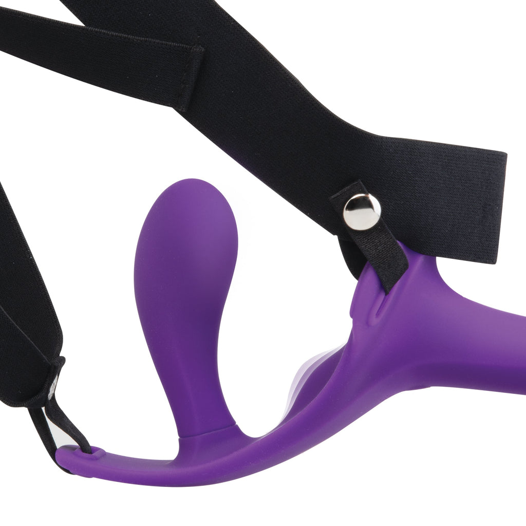 Together Lock-In Vibrating Strap-On Dildo